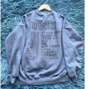 Taylor Swift The Eras Tour Blue Crewneck